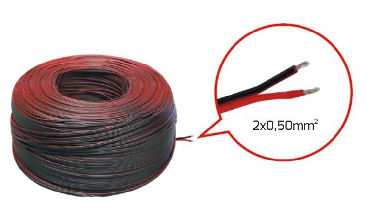 Wire for LED 2 Core 2.0x0.35