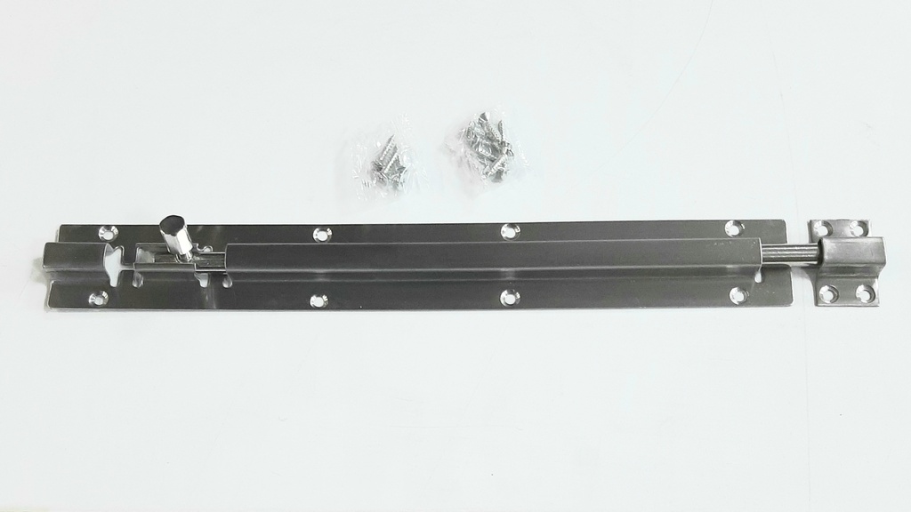 DB1039 H/Duty Door Bolt S/Steel 12" Mudelli
