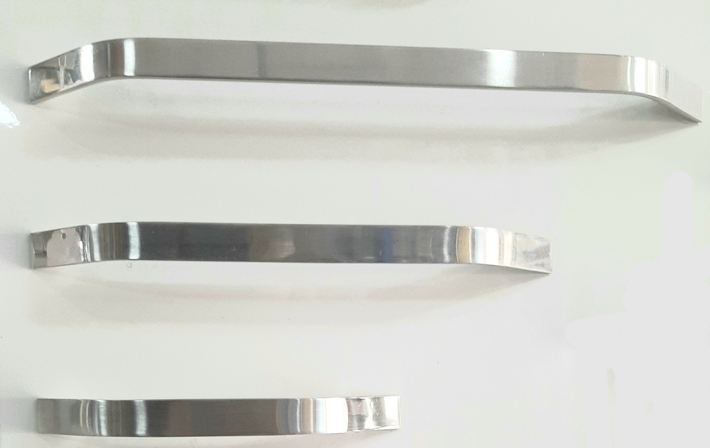 [008875] C/Handle Eco Frost Satin 128mm