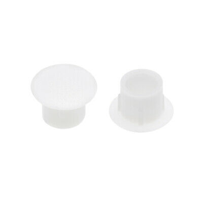 Plastic Plug 8mm White