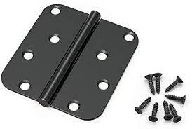 Hinge 4.0x3.0x3.0 Black Round No.3 Mudelli