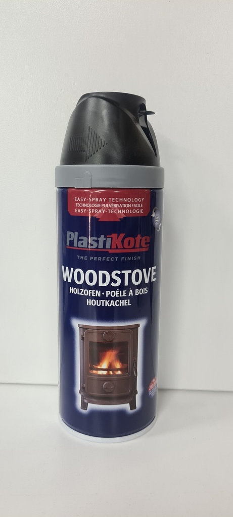 [008925] T & S Woodstove Black Spray