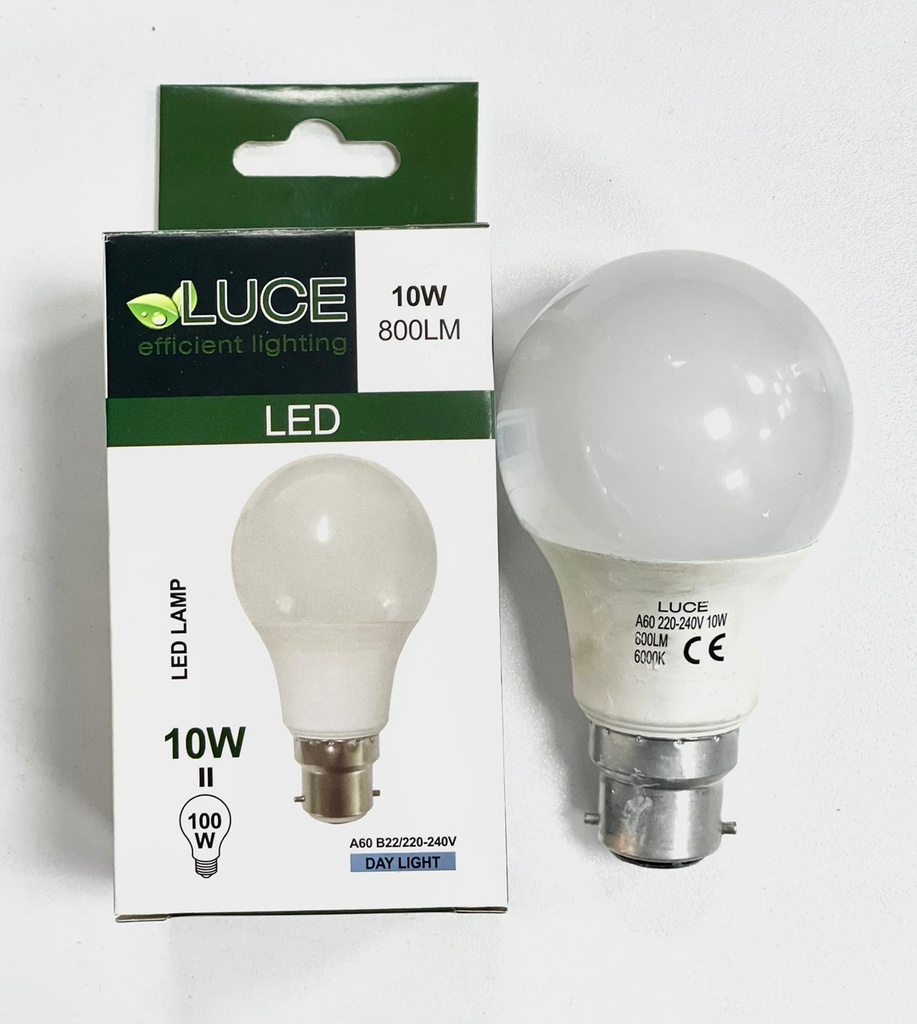 Luce Led 10w B22 Day