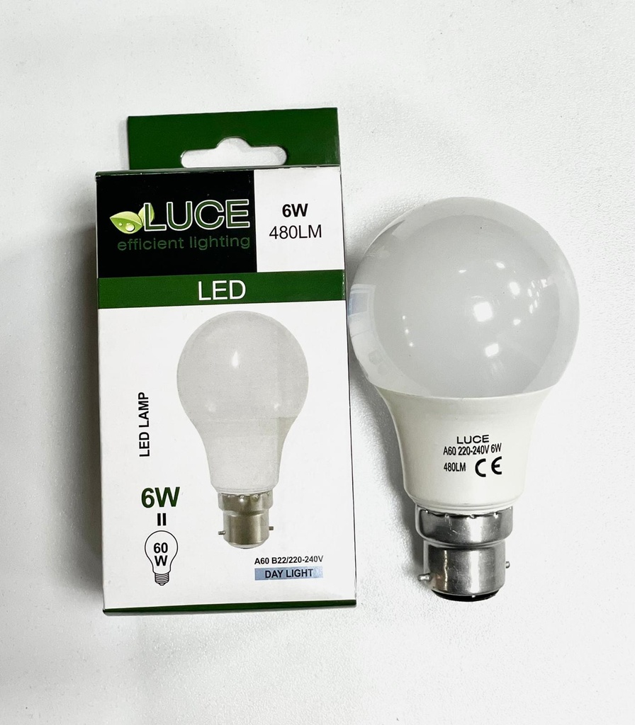 Luce Led Ball 6w B22 Day