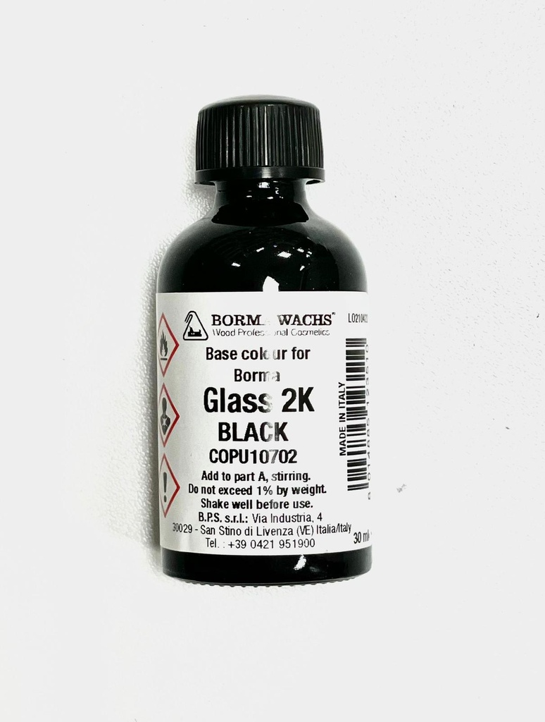 Borma Glass Tint 30ml Black