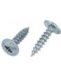 Button Head Screws 4.0 x 40 White Zinc