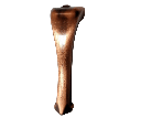 Leg Ayder Antique Copper 16cm
