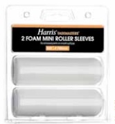 Harris Mini Gloss Roller Sleeves x2