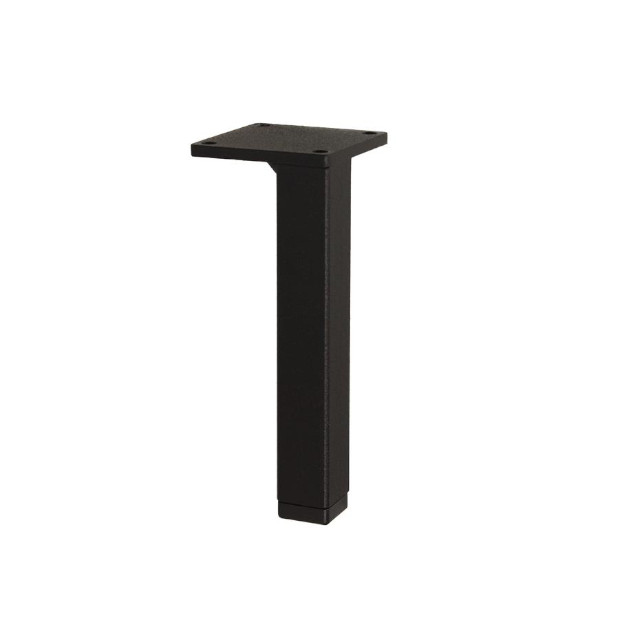 Furniture Leg Black NS30/45 100mm