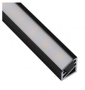 Profile for LED TRI-LINE Black 2mt