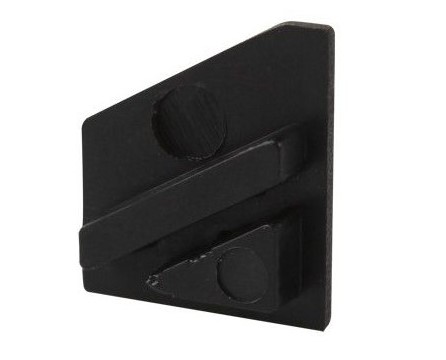 End Caps for Led Profile TRI-LINE Black