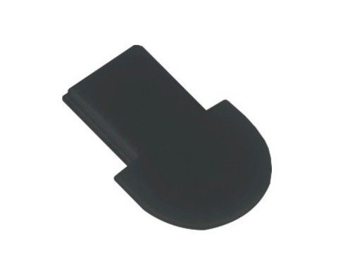 End Caps for Led Profile INLINE Black