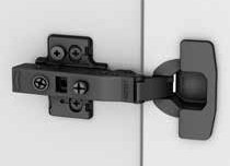 Master Black Soft Close 0mm Hinge