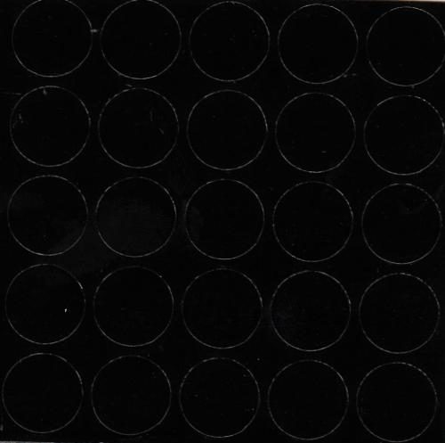 Screw Cover 14mm - Code 326 Black Gloss