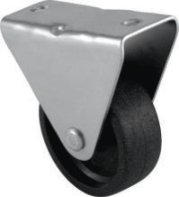 Fixed Castor Wheel 50mm - 20kg / H-65mm