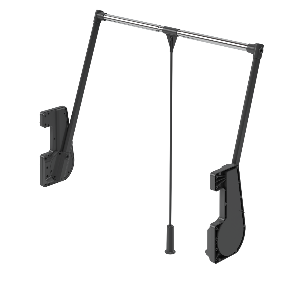 Wardrobe Lift 600mm S6011 Anthracite