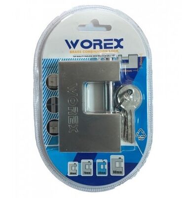 X - Padlock Block Worex 80mm