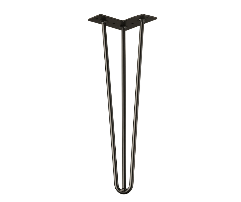 Table Leg Ucgen Black 41cm