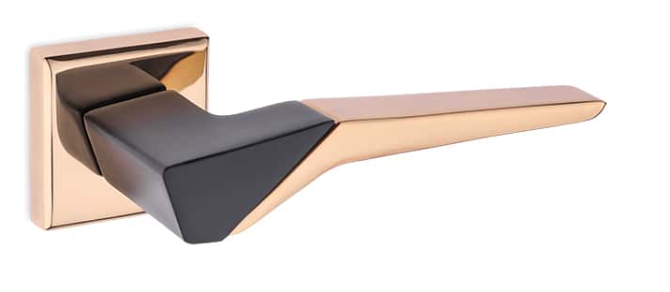 D/Handle Z2034 Ros. Brass & Black