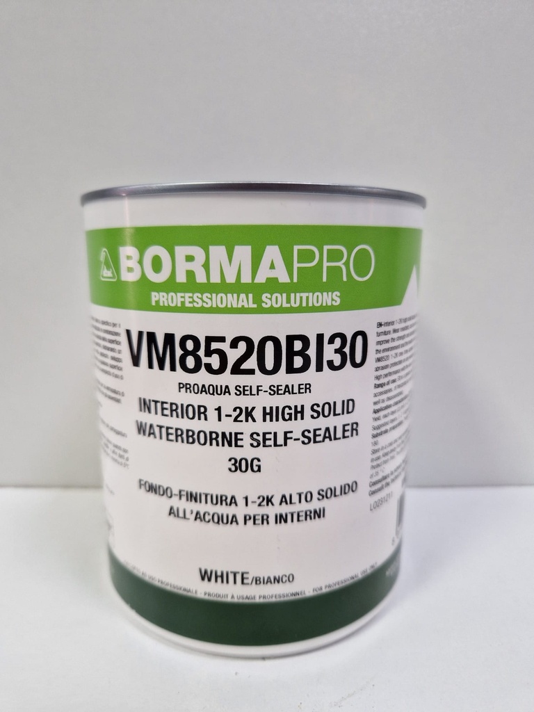 INT - Pro Nat. Base/Topcoat White 1kg 30Gloss