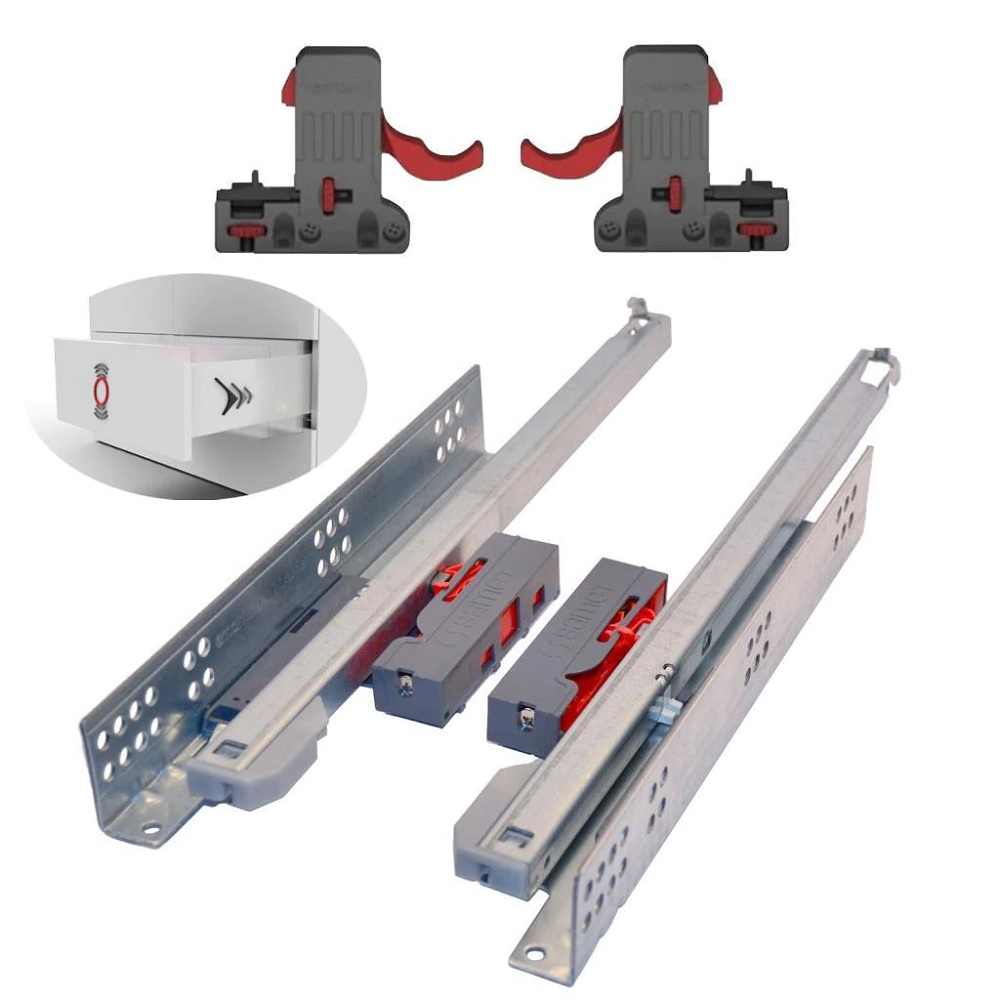 [003488] Smart Slide Push Open 550mm Full Extension KIT