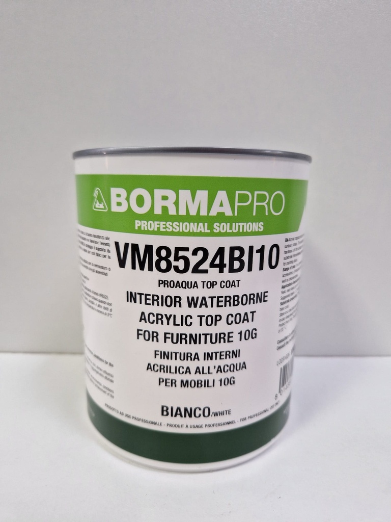 [000088] INT - Pro Nat. Topcoat White 1kg 10Gloss