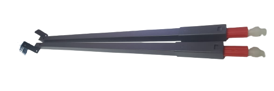 [001036] Flowbox - Side Gallery 600mm Anthracite