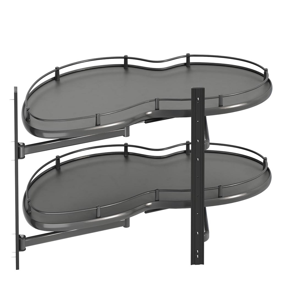 [001614] Secret Corner Anti-Slip 45cm R S3016 Anthracite