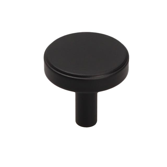 Knob GU18 Black