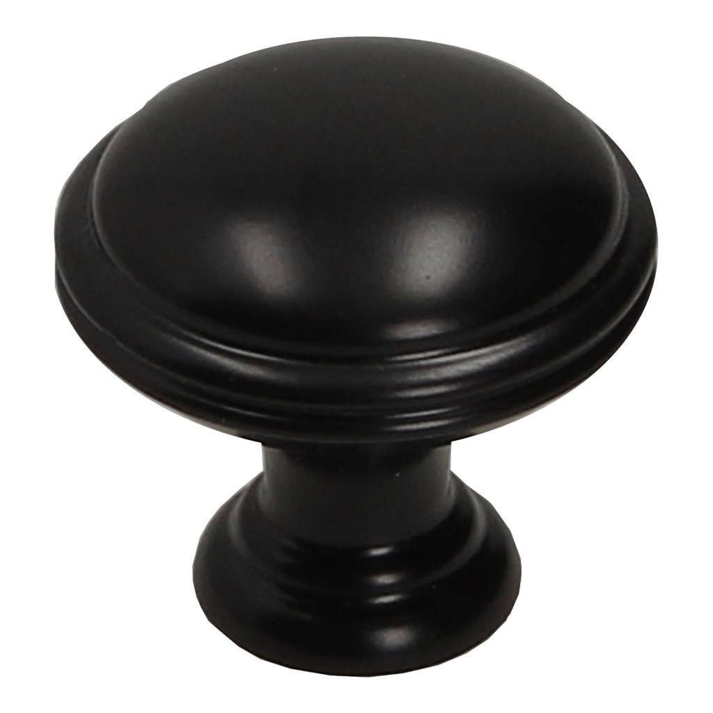 [001730] Knob Anello Black GR49