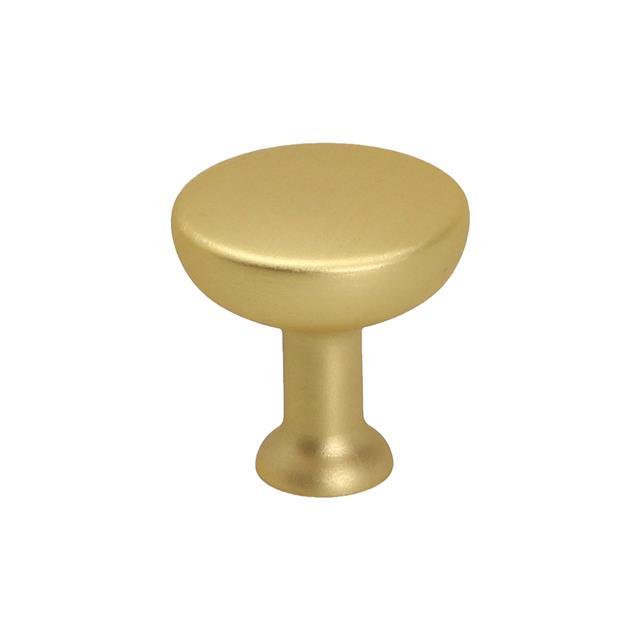Knob Freya Brushed An. Brass GU11
