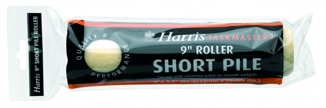 Harris Roller 9" Short Pile