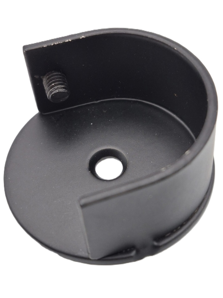 MUD Curtain Side Holder 28mm Matt Black