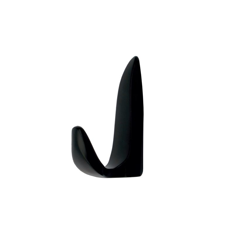 Hanger 1 Hook Black 6366