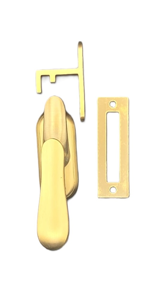 [002056] Window Latch WS112 Brushed Brass