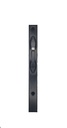 DB1021 Inset Door Bolt 300mm Black