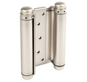 Double Spring Action Nickel Each Hinge 100mm