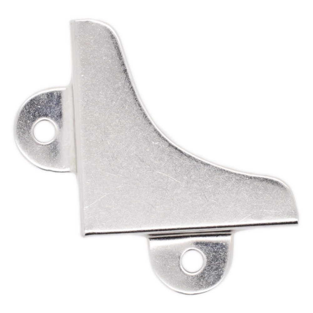 Glass Corner Clips Nickel 32mm