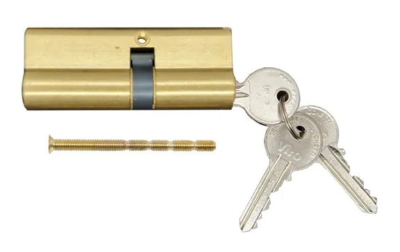 Cylinder Offset 35 x 45 Brass