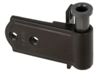 AMIG Hinge 3011 for Vertical Plate Black