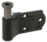 AMIG Hinge 3016 for Vertical Plate Black