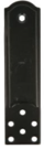 [009148] AMIG Plate Horizontal for Hinge 3011 32cm Black