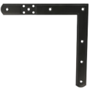 AMIG Corner Flat 3095 220x220mm Black