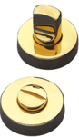 [009124] AMIG Lock Bathroom Brass
