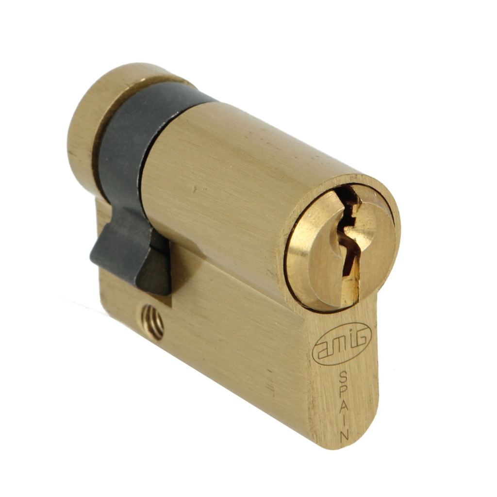 [008900] AMIG Cylinder Half Yale Type Brass