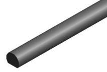 AMIG Bars for Lock 7013 1.0mt Black