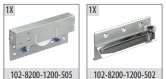 [009512] Albatur Sliding Wardrobe Inner Door 8203