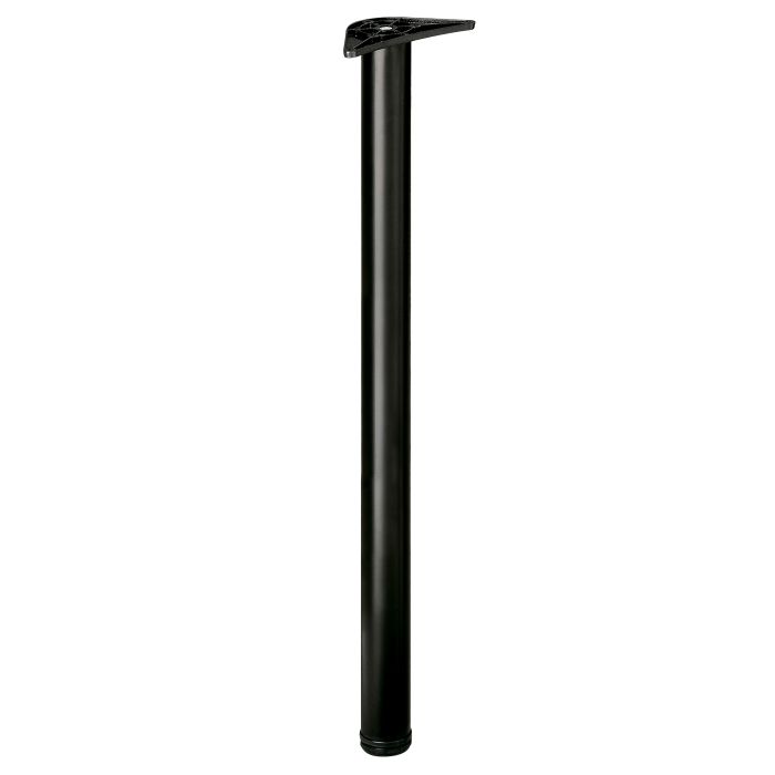 Amig Table Leg 2 - H 870mm Round 60mm Black