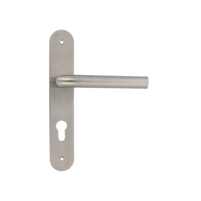 AMIG Handle Mod. 4LB Full Plate Stainless Steel