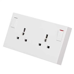 [000571] 1G to 2G Conversion Wall Plated Socket